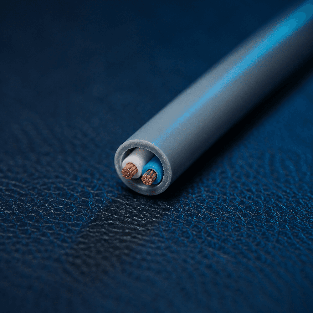 Round 1 Pair Telephone Cable 100m