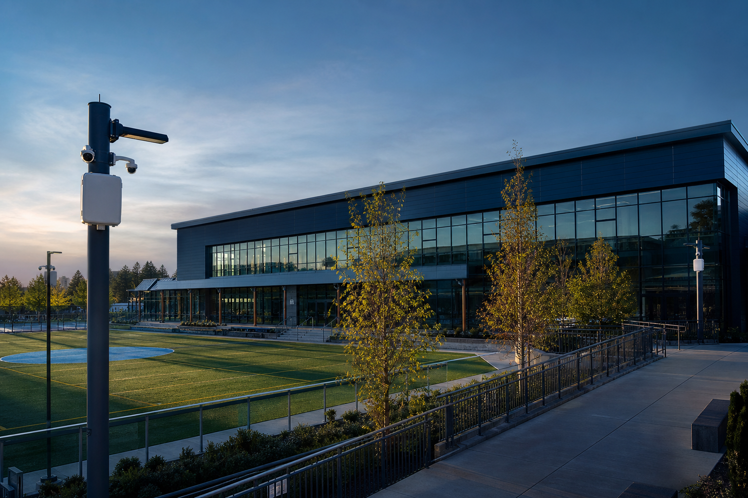 Education campus outdoor coverage