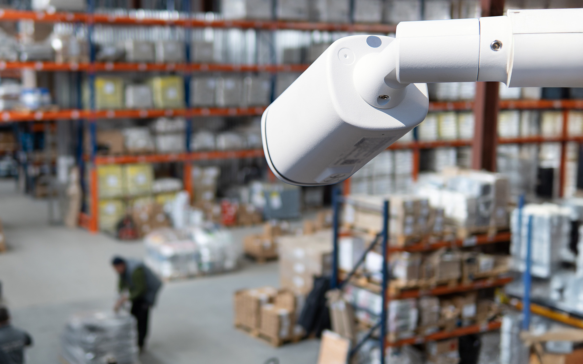 Industrial CCTV coverage as part of a wider security estate