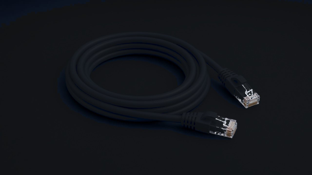 Hyperspan™ Category 6 Patch Lead 0.25m Black