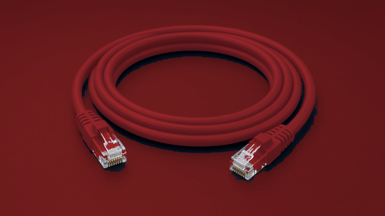 Hyperspan™ Category 6A Patch Lead 1m Red