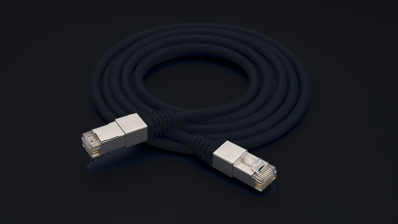 Hyperspan™ Category 7 Patch Lead 1m Black