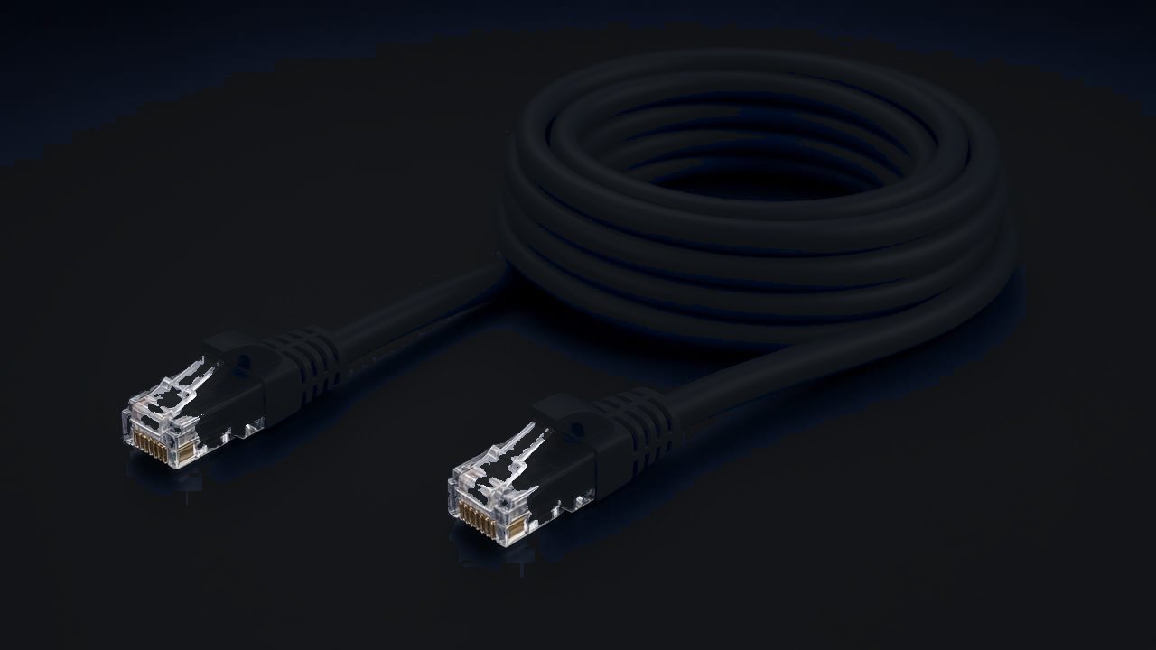 Hyperspan XR™ Category 6 Extended-Reach Patch Lead 10m Black