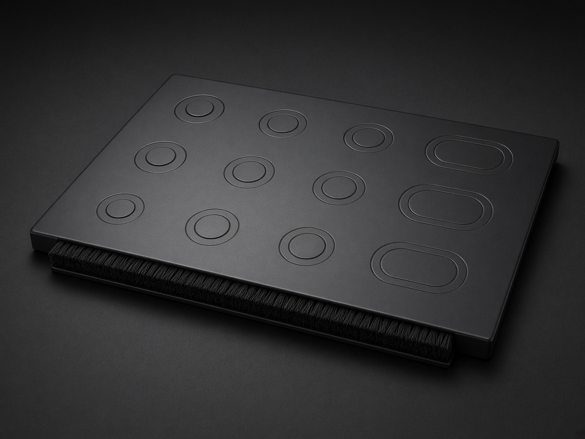 Base Gland Plate with Brush & Knockouts