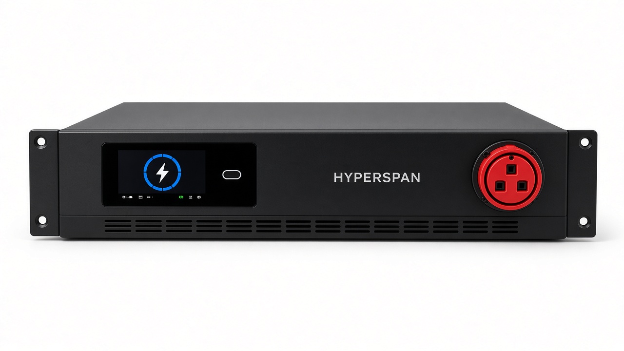 Power™ UPS 10 kVA 3U rack, online double-conversion, IEC 60309 inlet