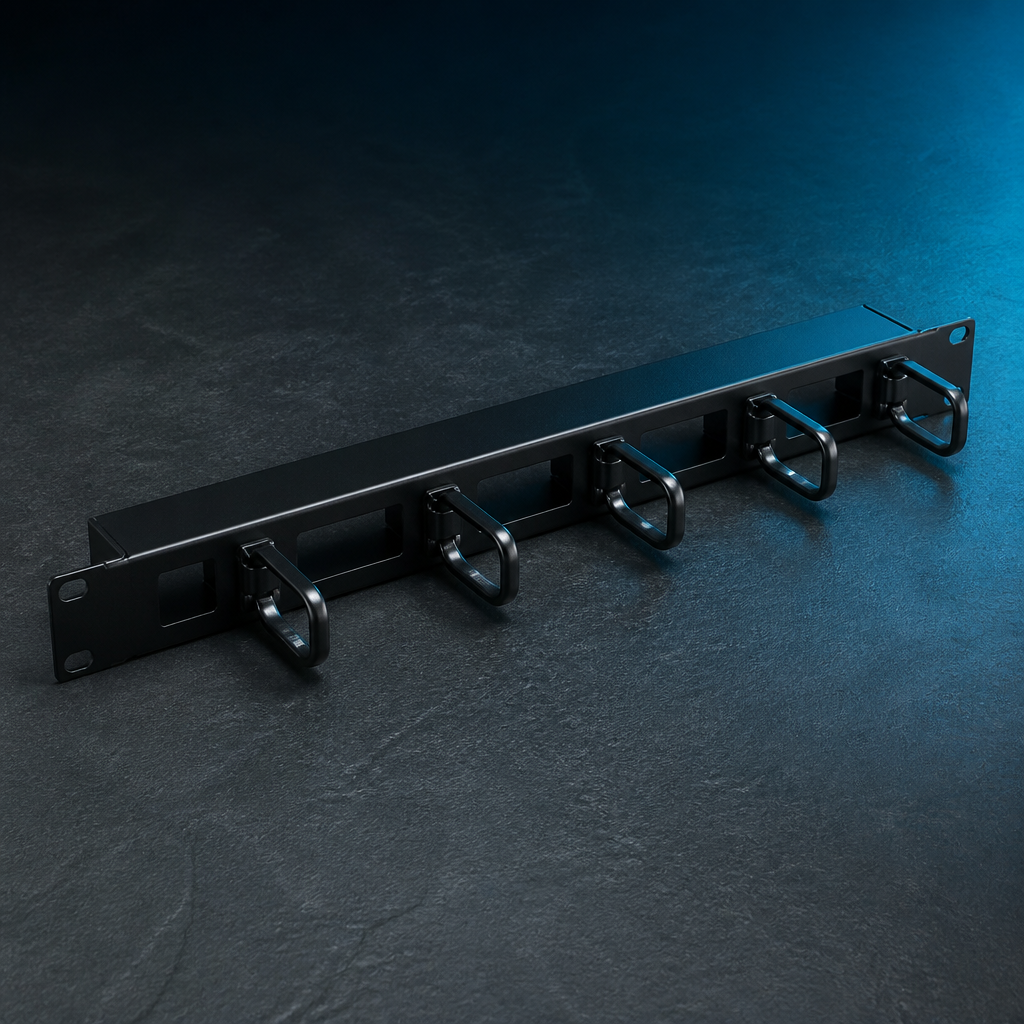 1U horizontal cable manager