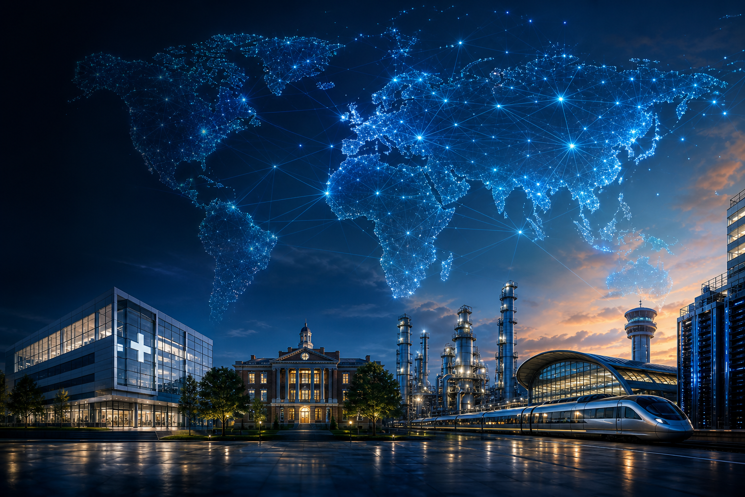Hyperspan connectivity across global market environments